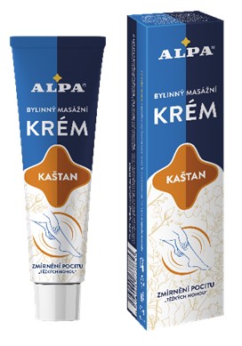 ALPA krém KAŠTAN – bylinný masážní 40 g