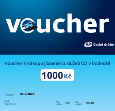 ČD Voucher