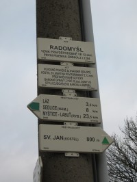 ROZCESTNÍK V RADOMYŠLI