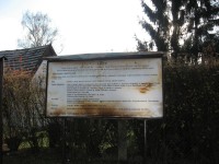 STARÝ INFORMAČNÍ PANEL V LIŠICÍCH