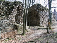 Oheb - zřícenina hradu