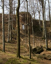 Oheb - zřícenina hradu