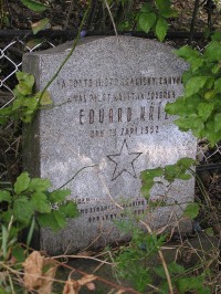 Pomníček kpt.Eduarda Kříže - 2.9.2003