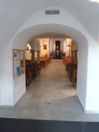Pohled do interiéru kostela sv. Jiljí Líšeň - 6.3.2012