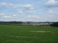 Pohled od Mamlase na Zelenou Horu - 5.5.2012