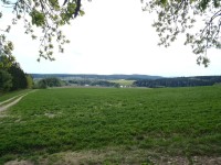 Pohled od Mamlasa k Hamrům nad Sázavou - 5.5.2012
