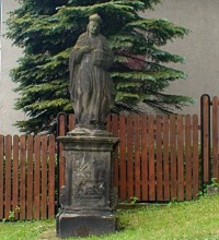 Petřvald barokní socha
