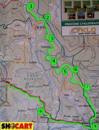 Trasa č. 4 - Krásná - rozc.k vrcholu Travného - rozc. Plato -  Visalaje - Lysá :