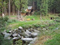 Hornický skanzen u Zlatých Hor-zlatorudné mlýny a štola-Foto:Ulrych Mir.