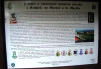 Hornický skanzen u Zlatých Hor-informační tabule-Foto:Ulrych Mir.