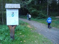 Hornický skanzen u Zlatých Hor-informační tabule-Foto:Ulrych Mir.