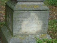 Laškov-kříž z r.1888 před farním kostelem-detail-Foto:Ulrych Mir.