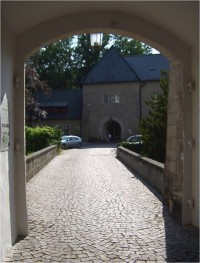 Hrubá Skála-zámek-most mezi zámkem a předhradím-Foto:Ulrych Mir.