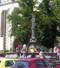 Tábor-renesanční kašna
