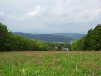 Roudno a Nízký Jeseník z úpatí Velkého Roudného-Foto:Ulrych Mir.