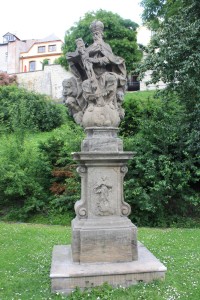 Chrudim - sousoší Nejsvětější Trojice