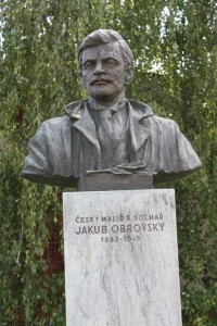 Brno-Bystrc - památník Jabuba Obrovského