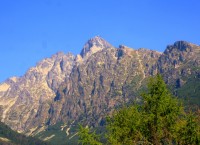 Panorama Lomnického štítu (2634 m n. m.)