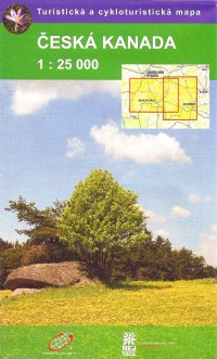 Turistická mapa 1:25 000 Česká Kanada