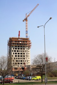Výstavba AZ Tower Heršpická