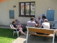 Posezení u Kváskovické hospůdky