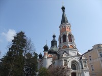 Pravoslavný kostel sv.Olgy ve Františkových Lázních