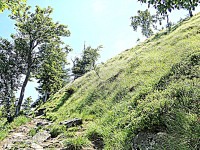 Klíč - pod vrcholem