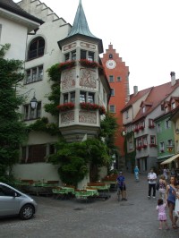 Cyklovýlet podél Bodamského jezera z Ludwigshafenu do Lindau.
