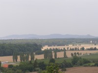 Konecchlumí - výhled od mohyly na Český ráj
