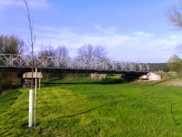 Vysoká nad Labem - železný most