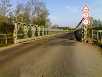 Vysoká nad Labem - železný most