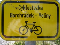 Cyklostezka  Veliny - Borohrádek