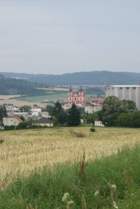 Přeštice - barokní kostel Nanebevzetí Panny Marie