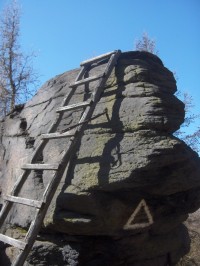 vrcholová skála Kapucín
