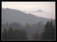 vrchol Ještědu