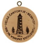 Turistická známka č. 859 - Velká Čantoryje