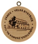 Turistická známka č. 1143 - Velká Bystřice