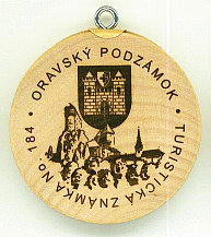 Turistická známka (SK) č. 184 - Oravský Podzámok