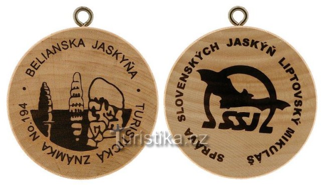 Turistická známka (SK) č. 194 - Belianska jaskyňa
