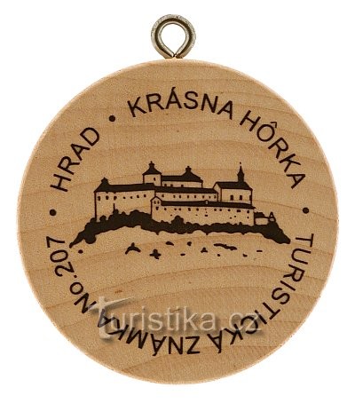 Turistická známka (SK) č. 207 - Hrad Krásna Hôrka