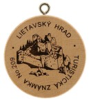 Turistická známka (SK) č. 209 - Lietavský hrad