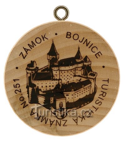 Turistická známka (SK) č. 251 - Bojnický zámok
