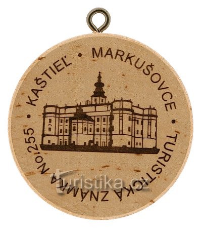 Turistická známka (SK) č. 255 - Kaštieľ Markušovce