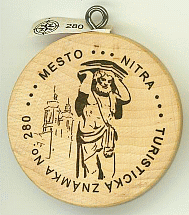 Turistická známka (SK) č. 280 - Nitra