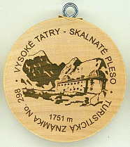 Turistická známka (SK) č. 298 - Skalnaté pleso