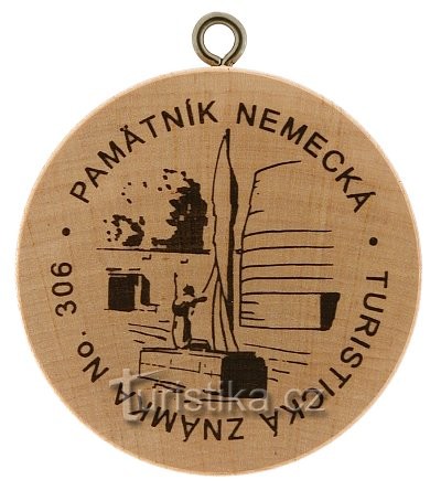 Turistická známka (SK) č. 306 - Pamätník Nemecká