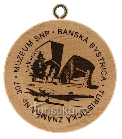 Turistická známka (SK) č. 307 - Pamätník SNP Banská Bystrica