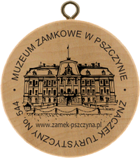 Turistická známka (PL) č. 544 - Muzeum Zamkowe w Pszczynie