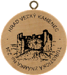 Turistická známka (SK) č. 224 - Hrad Veľký Kamenec