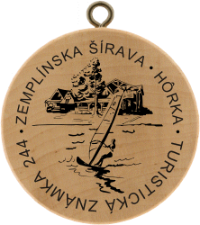 Turistická známka (SK) č. 244 - Zemplínska šírava-Hôrka